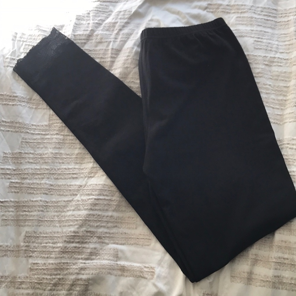 Modern movements black layering pants size M